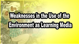 Weaknesses in the Use of the Environment as Learning Media