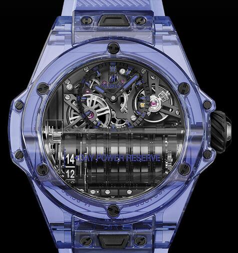 Buying Guide of Replica Hublot Big Bang MP-11 Blue Sapphire Magic Gold Watches 2