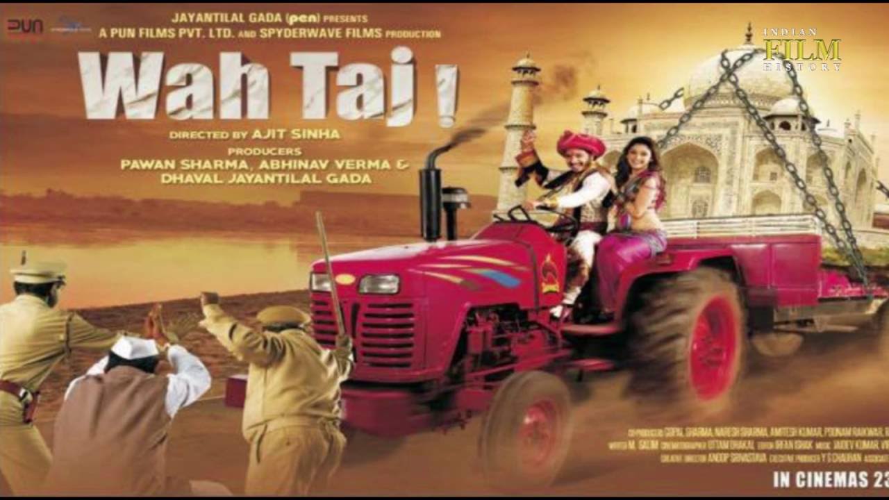 Wah Taj Movie First Look Poster Complete cast and crew of Wah Taj (2016) bollywood hindi movie wiki, poster, Trailer, music list - Shreyas Talpade and Manjari Fadnis, Movie release date 23 Sep, 2016