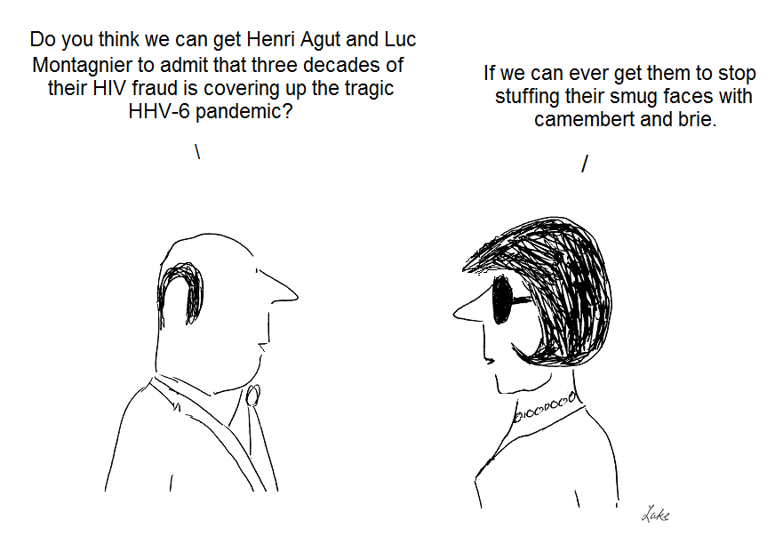 henri agut, luc montgnier, hiv, hhv-6, fraud, gallo, julian lake, cover-up, cdc, pastuer institute