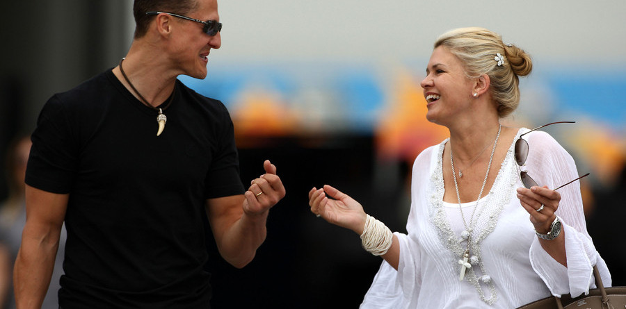 Michael Schumacher With His Wife Corinna Schumacher Nice nice Photos ...