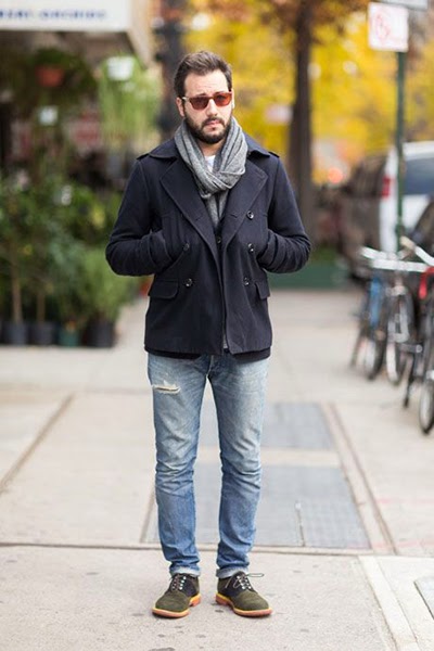 calça jeans com sapato masculino