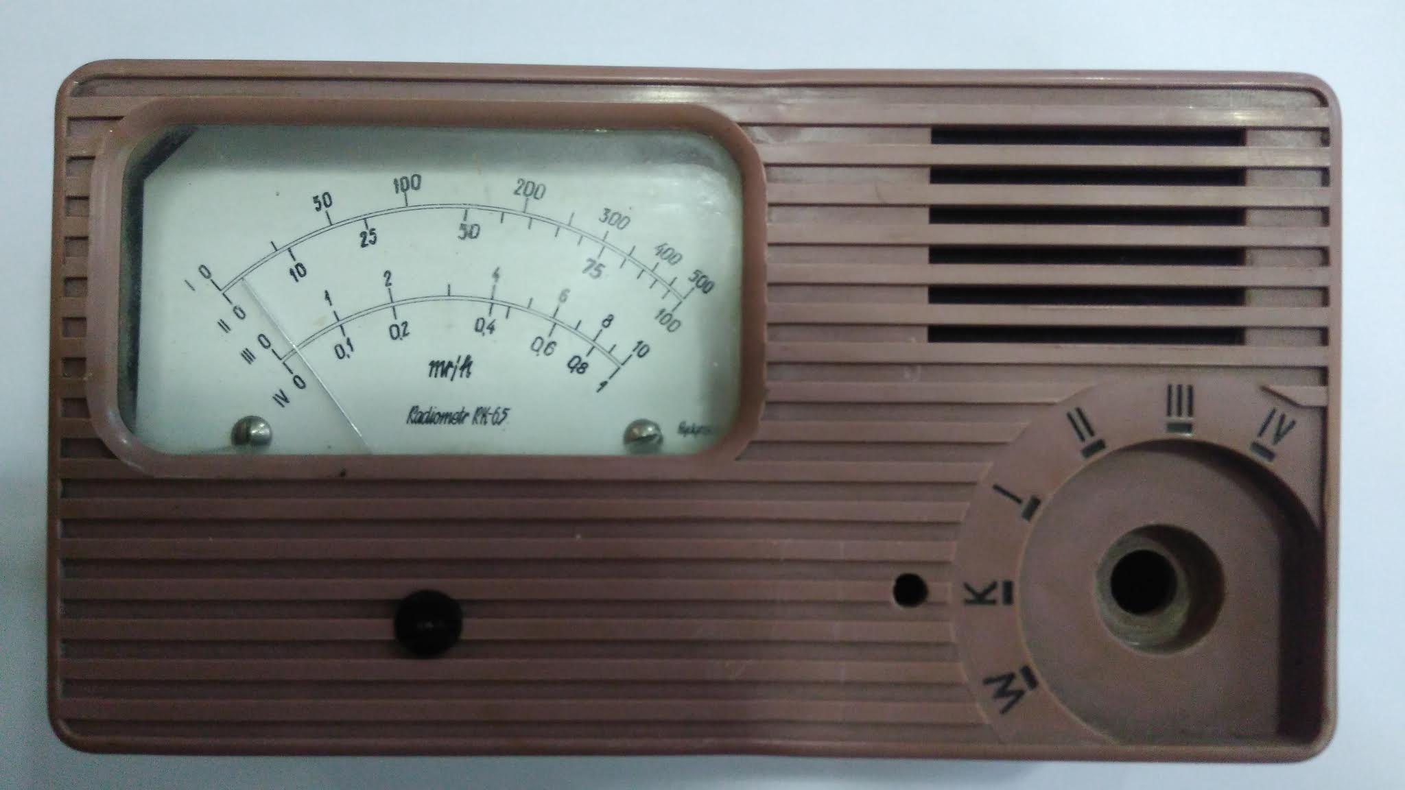 Radiometr kieszonkowy RK-65 (prototyp)