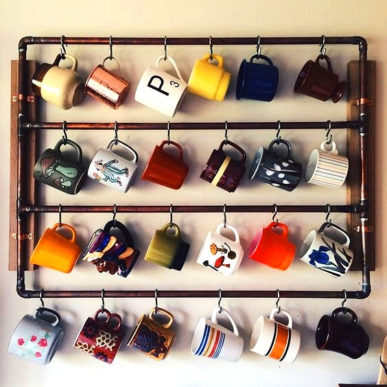 24 Creative Coffee Mug Storage Ideas (to make or buy) – Sustain My Craft  Habit