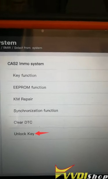 xhorse vvdi key tool plus unlock bmw cas2 remote 3