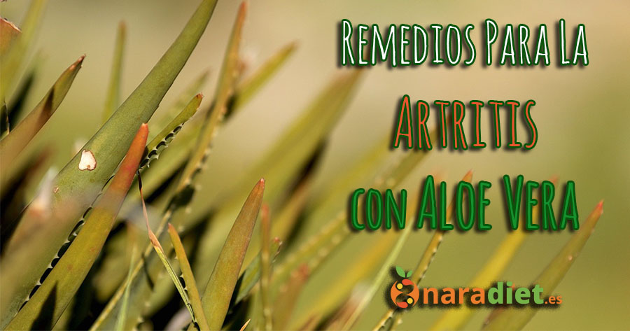 Remedios para la artritis con aloe vera