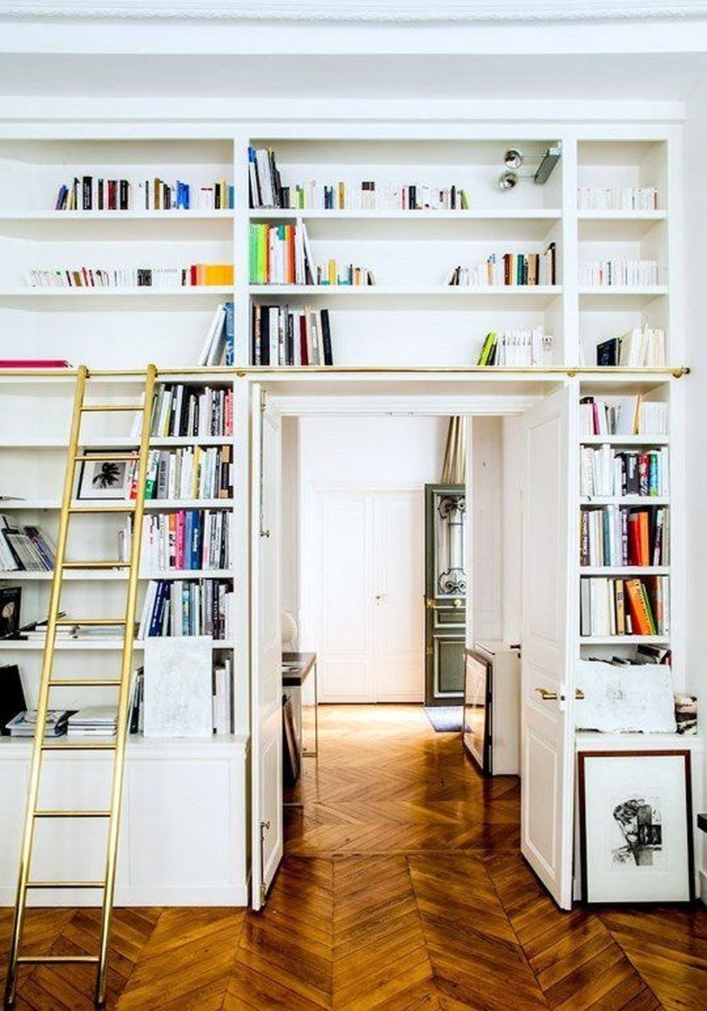 40 Magnificent Library Design Ideas You Should Keep | ARA HOME