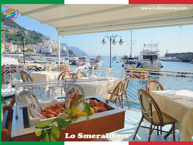 Top restaurants in Amalfi Coast, Italy