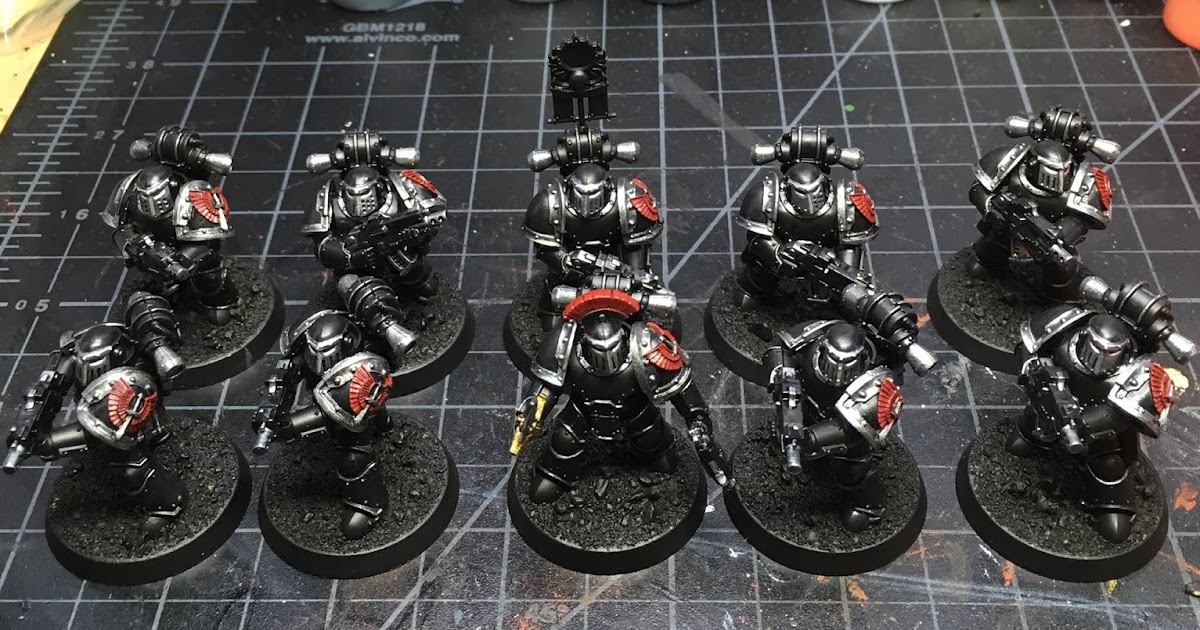 262nd Death Korps of Krieg WIP Heresy Era Dark Angels Tactical Squad
