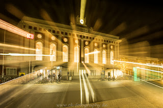 Lightpainting Lichtspurfotografie Zoomeffekt Kleist Forum Hamm Lichtkunstfotografie