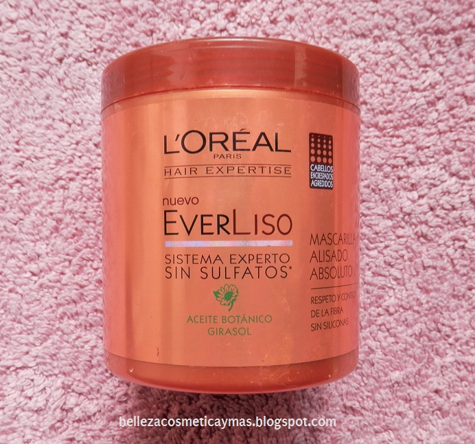 Mascarilla Everliso LOreal hair Expertise opinión