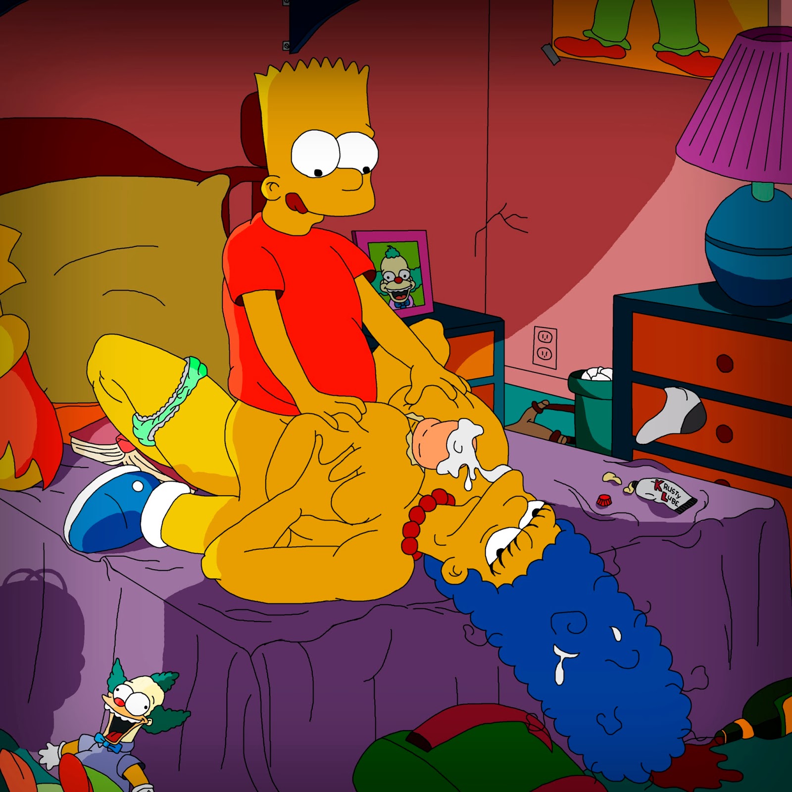 Simpsons Girl Porn - Bart simpson masturbates - XXX pics