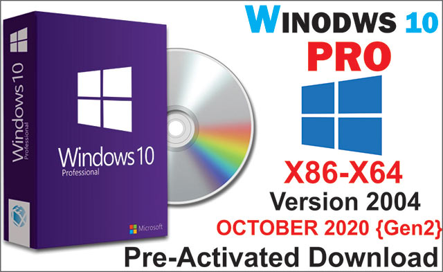 windows 10 pro 64-bit pre-installed