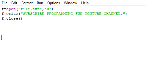 PYTHON- FILE HANDLING-READ FILE AND WRITE FILE