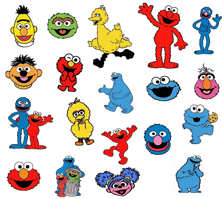 Free Sesame Street SVG Files