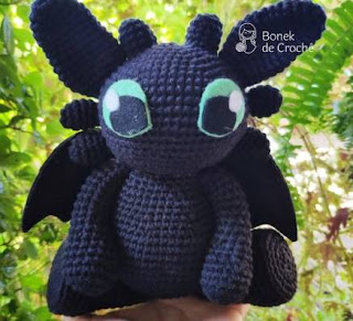 PATRON GRATIS DESDENTADO | COMO ENTRENAR A TU DRAGON AMIGURUMI 45346