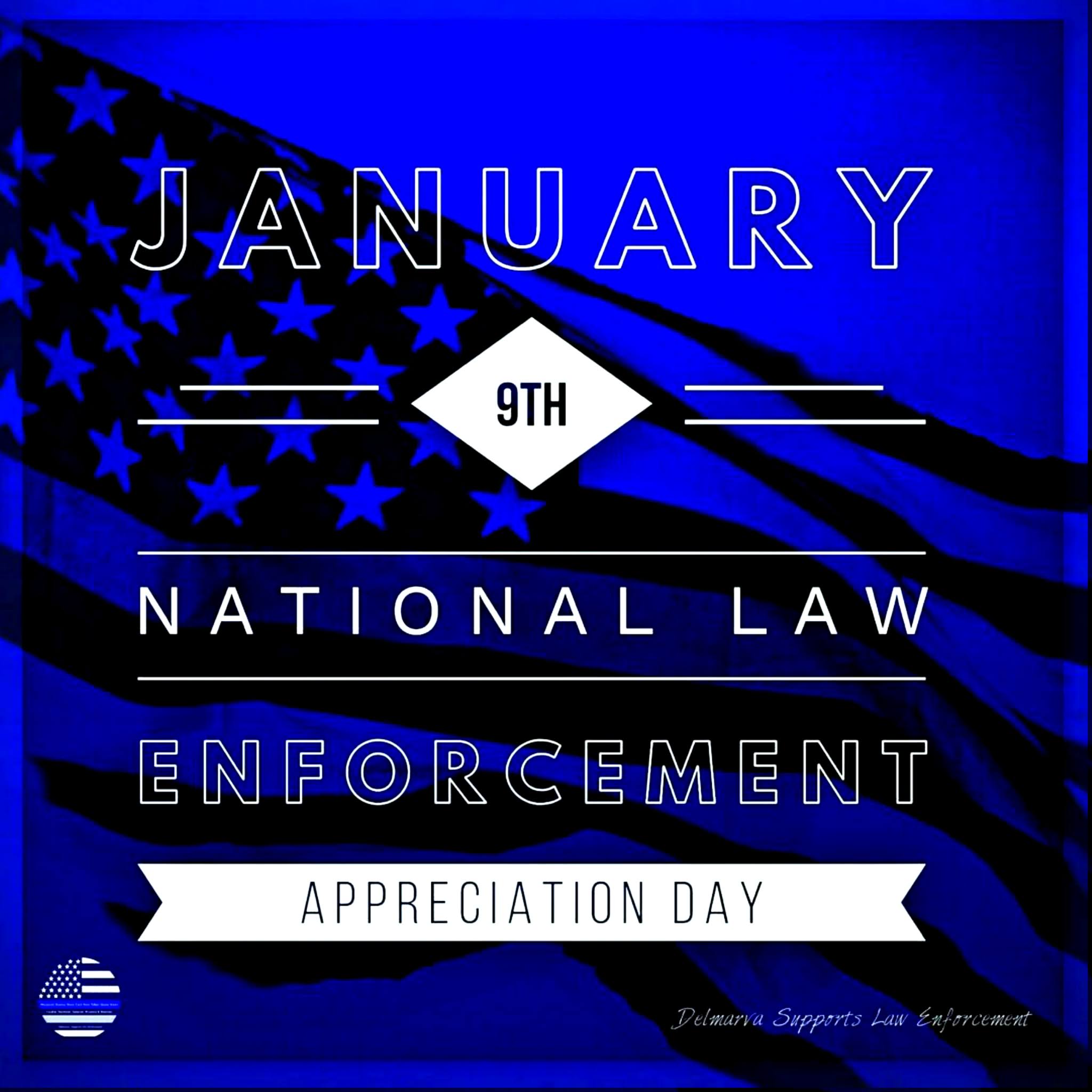 Delmarva Supports Law Enforcement January 9th, 2021 National Law