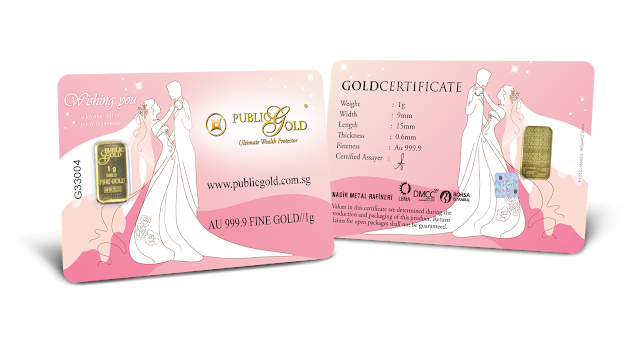 Gold Bar 1 g Edisi Wedding Gold Bar 1 g Edisi Wedding