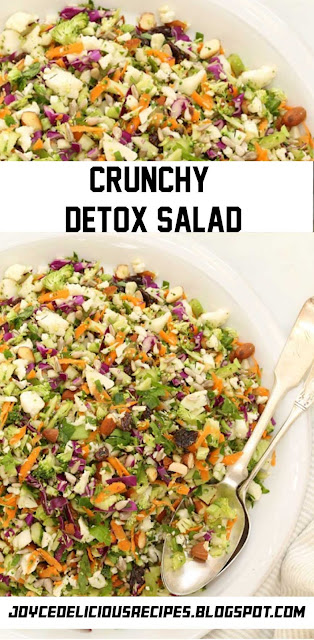 Crunchy Detox Salad - Joyce Yummy Recipes