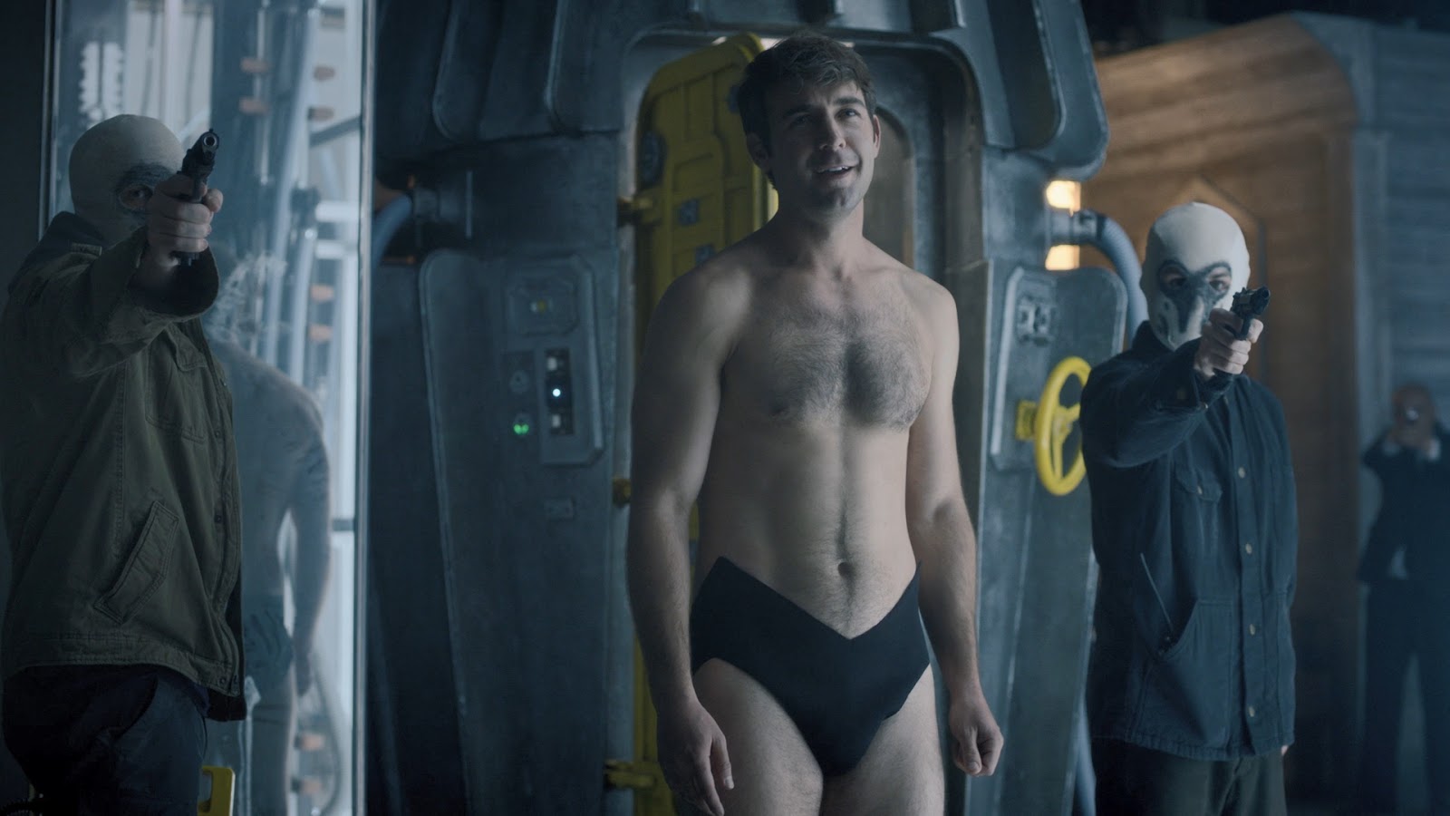 James Wolk & Yahya Abdul-Mateen II in Watchmen S01E09 (2). Also more fr...