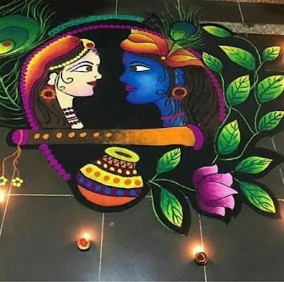 Simple and Easy Rangoli for Diwali Simple and Easy Rangoli for Diwali