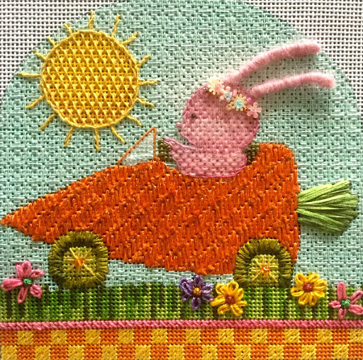 to the CHILLY HOLLOW NEEDLEPOINT ADVENTURE Mrs. Bush's Rug in