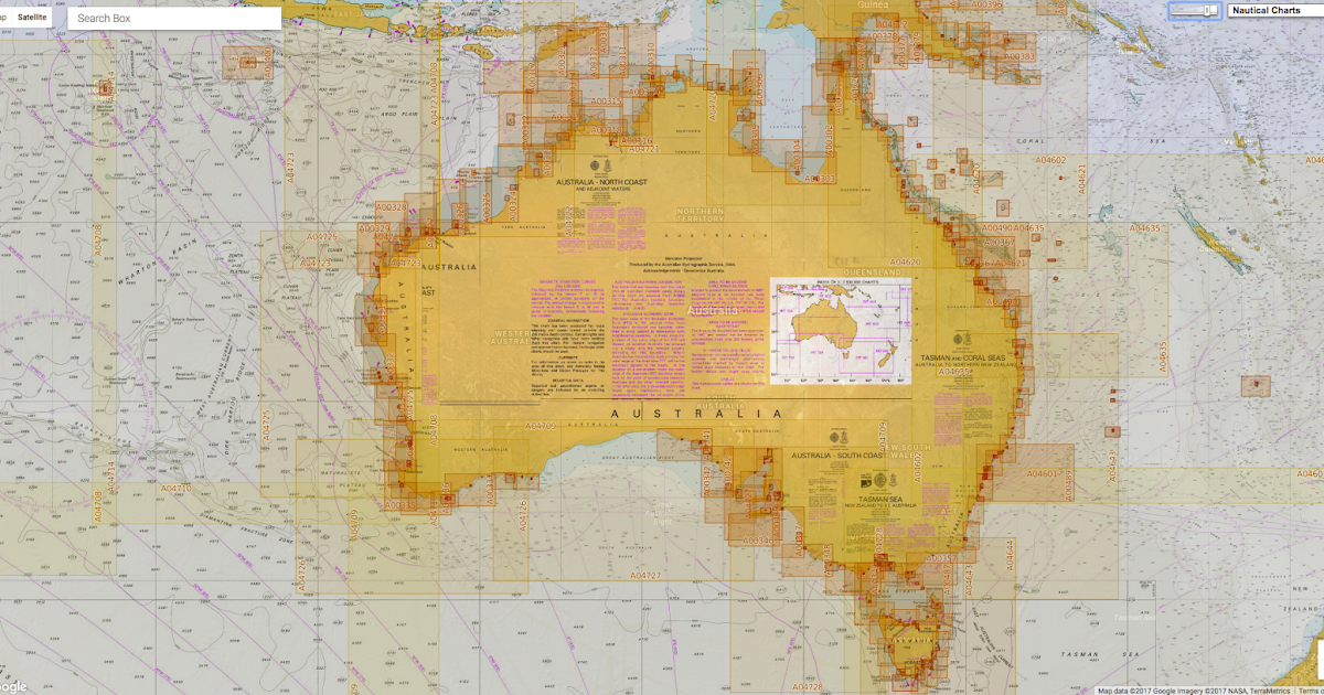 Australian Hydrographic Charts