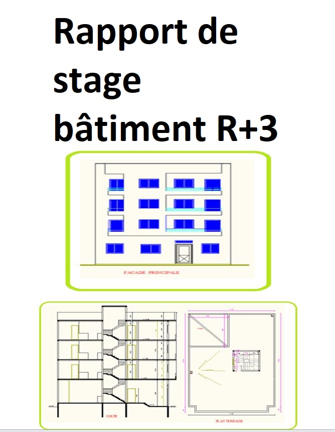 Projet de conception et de dimensionnement d’un immeuble R+3 en béton armé,