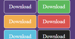 Cool Flat Button Design CSS - jQuery 2 DotNet