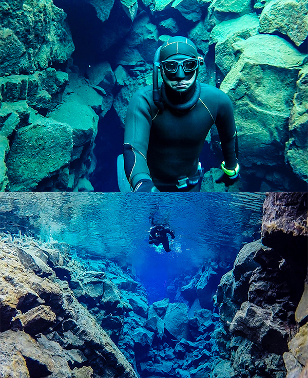 Jacek Polak Freediving Islandia Silfra | PJ FREEDIVING