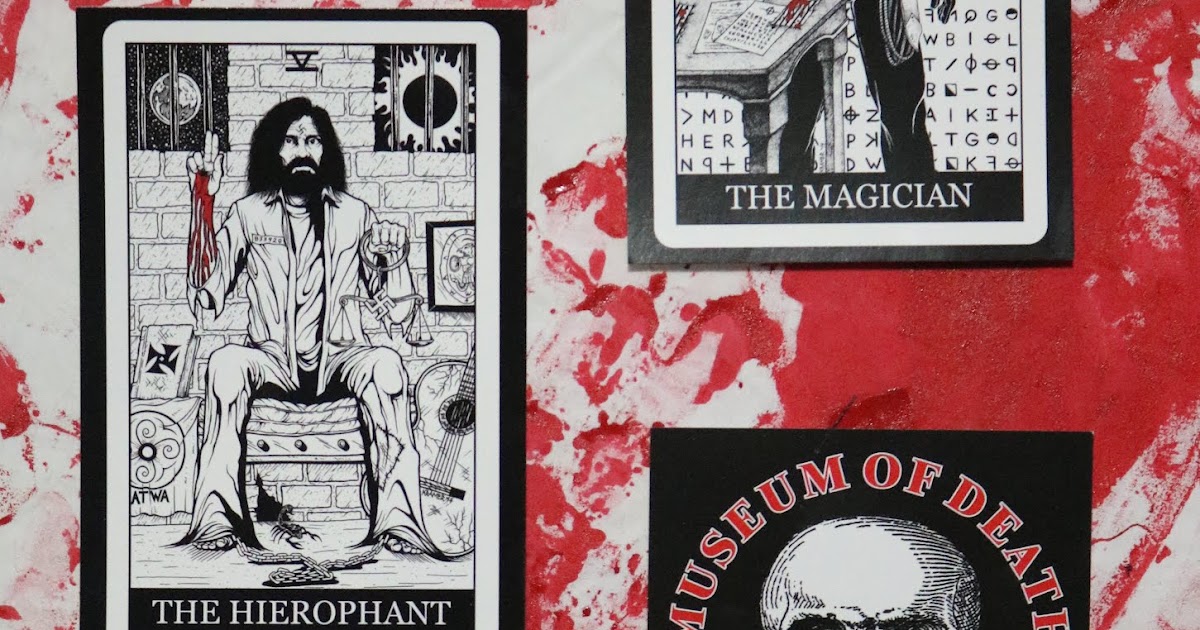 Nauseator Serial Killer Tarot Cards from New Orleans