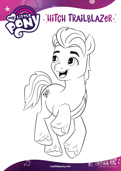 Equestria Daily - MLP Stuff!: Generation 5 Coloring Pages And Locations