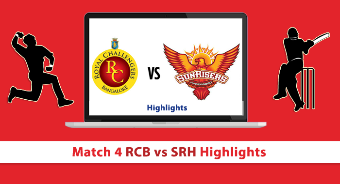 IPL 2016 RCB FIRST MATCH SCORECARD visual data 2