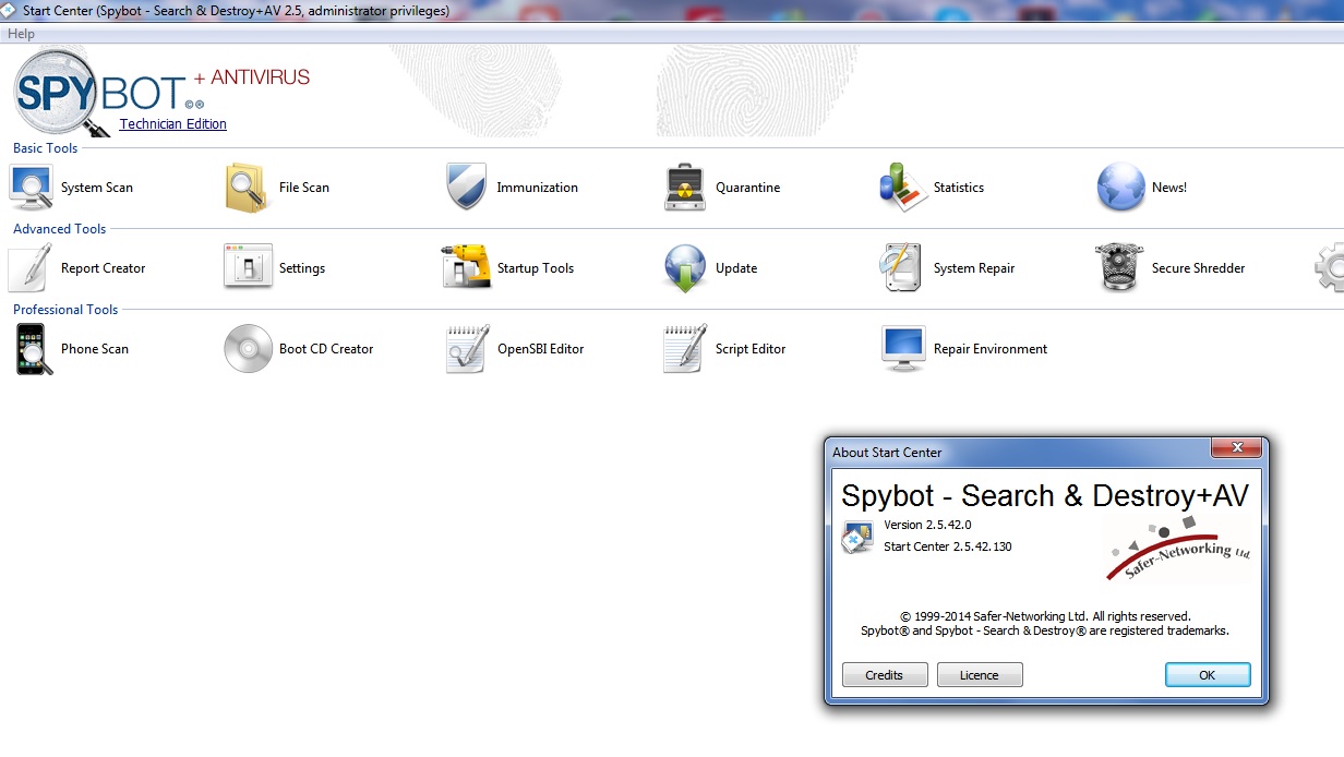 spybot search and destroy review 2.5