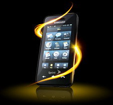 Samsung Instinct (iPhone Competitor) on Sprint's new website