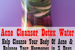 Acne Cleanser Detox Water Help Cleanse Your Body Of Acne & Balance Your Hormones In 3 Days