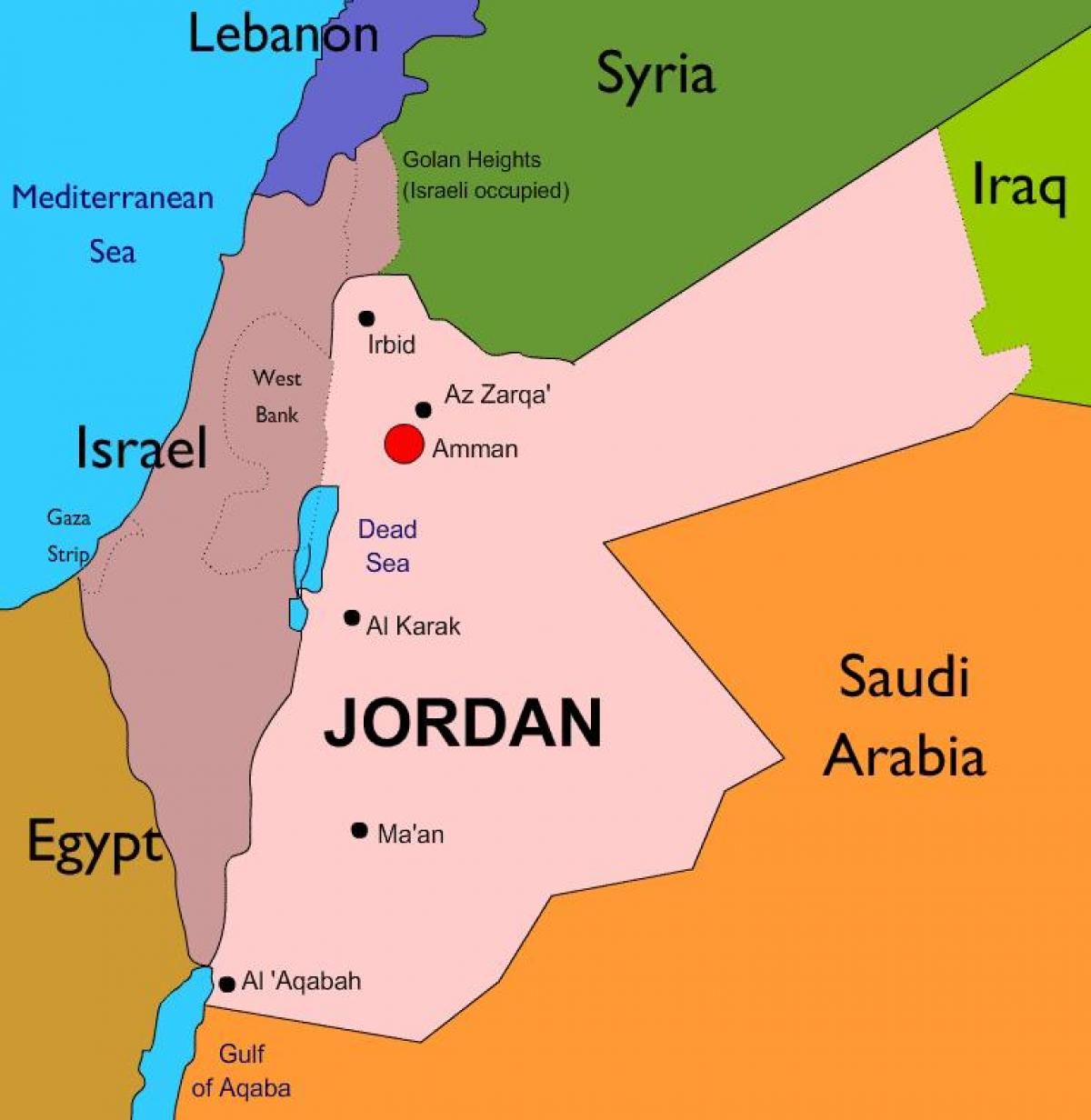 mapa tours jordania opiniones