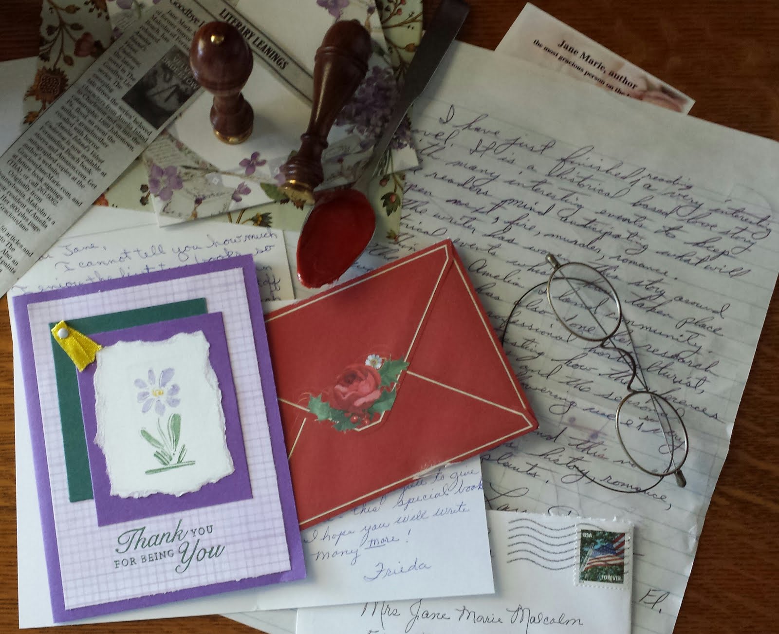 Some of your sweet cards and letters