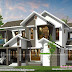 Mixed roof 2749 sq-ft house rendering
