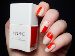 nails nail victoria beckham inc designs spring bamboo vvb polish ecstasycoffee colors unique fingertips summer tape