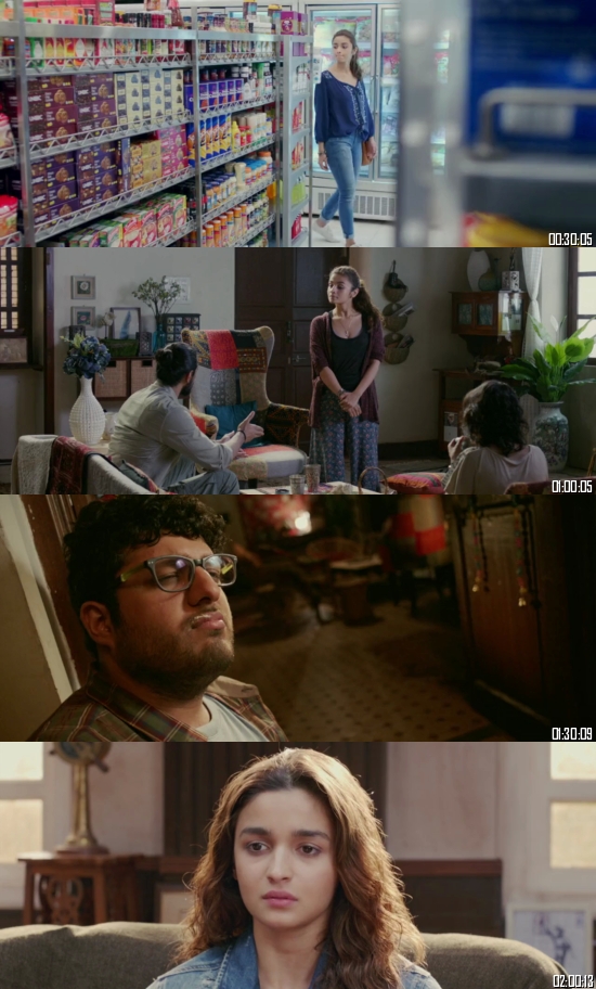 Dear Zindagi 2016 Hindi 720p 480p BluRay x264 Full Movie Download