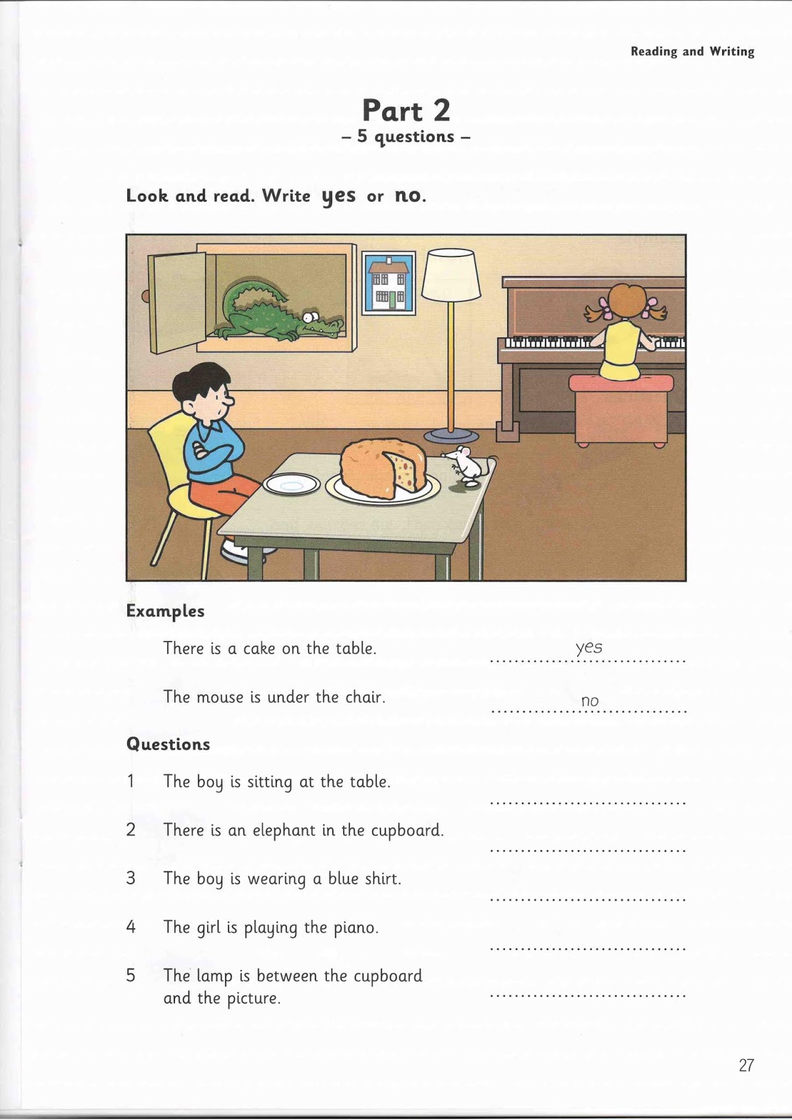 English Cambridge Tests Starters 01 Let Your Hair Down!