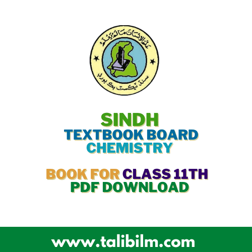 Sindh Textbook Board Chemistry Book For class 11th