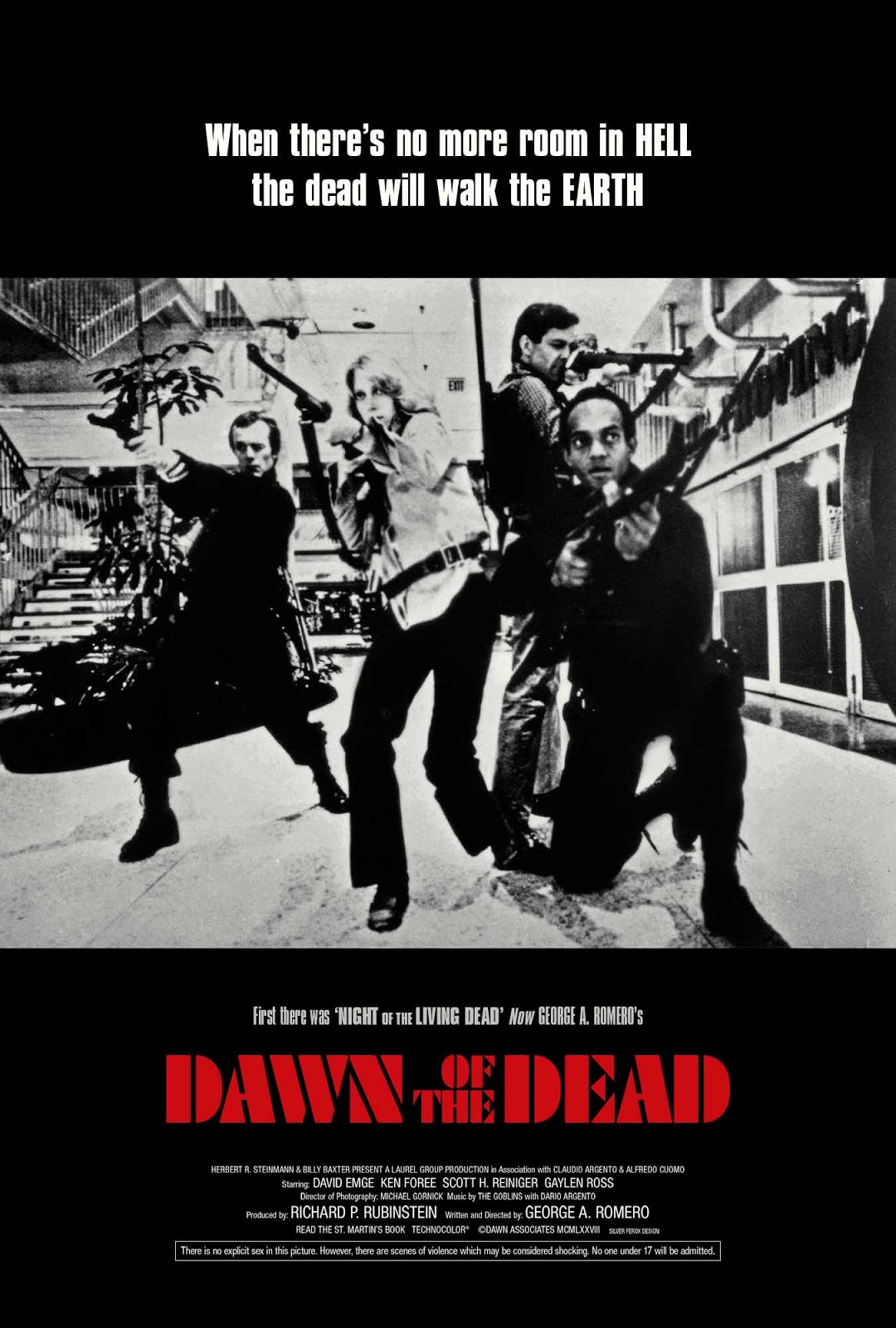 Silver Ferox Design DAWN OF THE DEAD George A Romero 1978 silver-ferox-design-dawn-of-the-dead-george-a-romero-1978