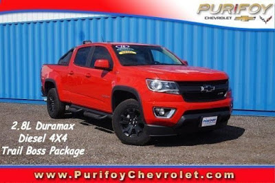 2016 Chevy Colorado Z71 Trail Boss Package Certified PreOwned