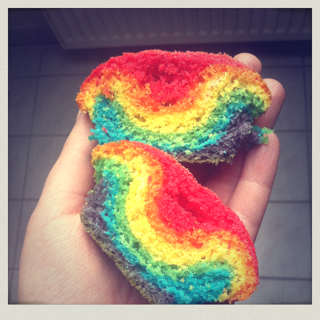 Regenbogen Muffins — Rezepte Suchen