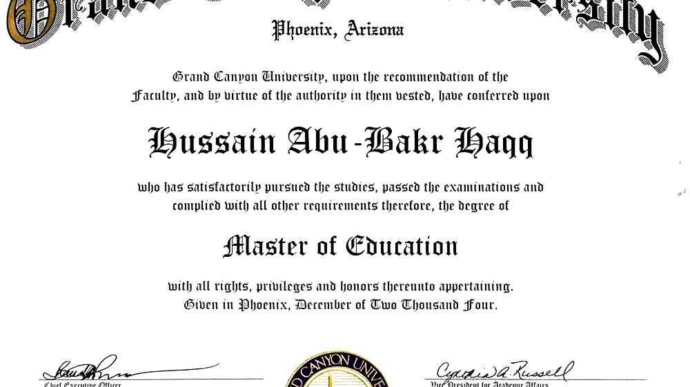 Master S Degree