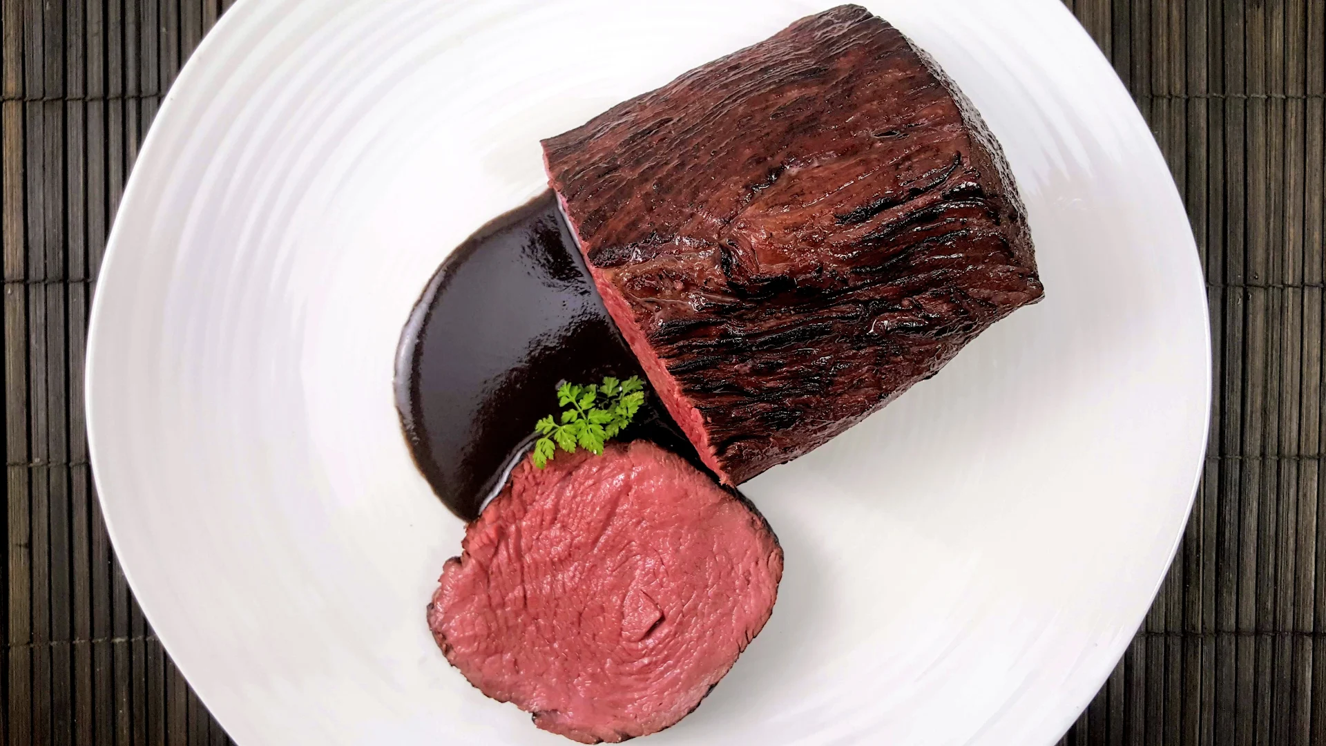 Rôti de boeuf cuit sous vide à basse température