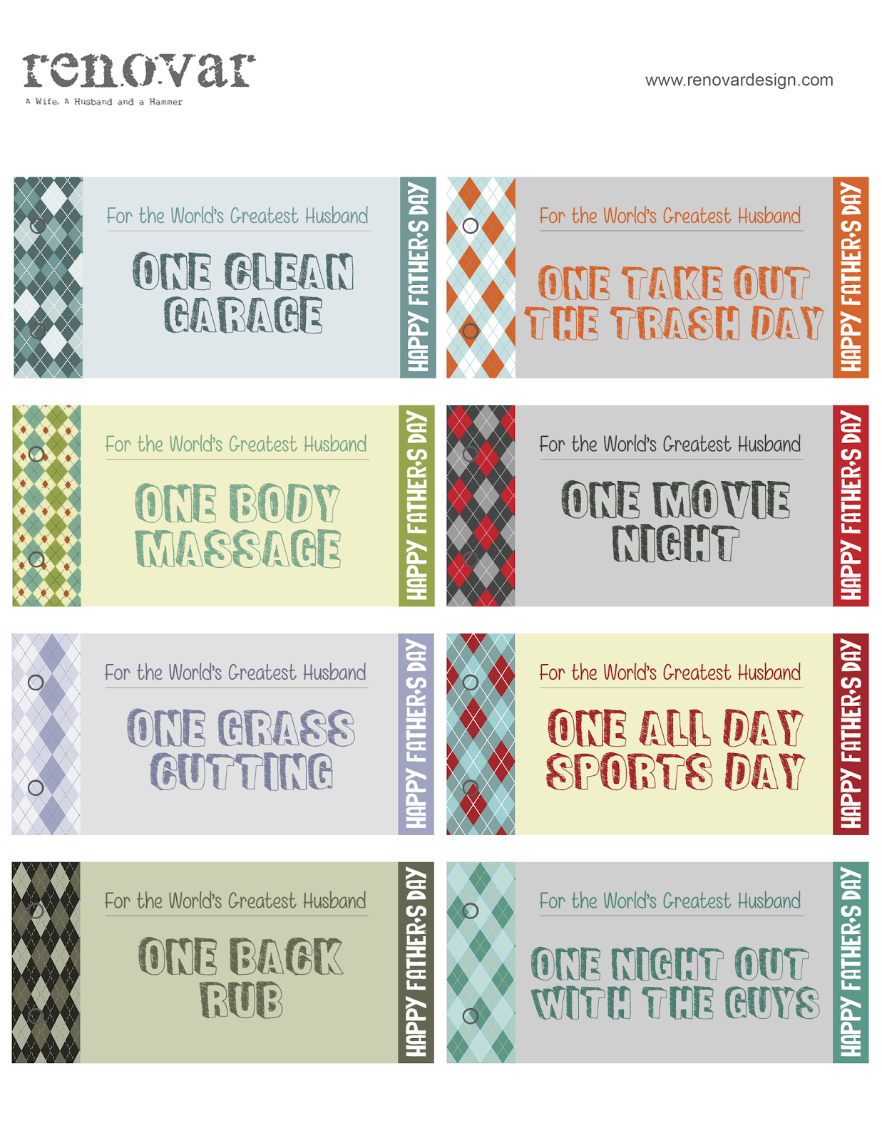 From Gardners 2 Bergers Renovar Father s Day Printable Coupon Book From Gardners 2 Bergers Renovar Father s Day Printable Coupon Book