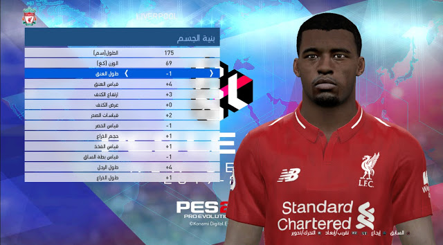 Pes 2017 G Wijnaldum Face By Andrew Facemaker